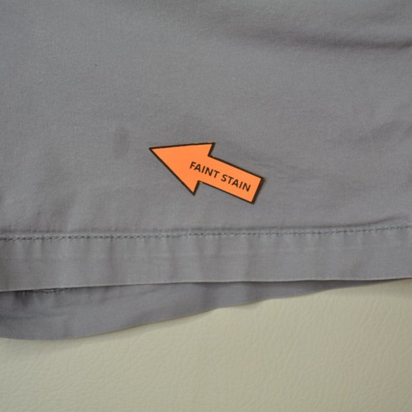Old Navy Size 6 Regular Womens GRAY Chino Trouser STRETCH Casual Dress SHORTS - Picture 4 of 4